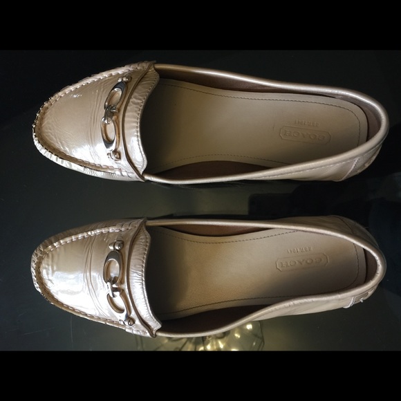Coach Beige Fortunata Flats - Picture 2 of 7